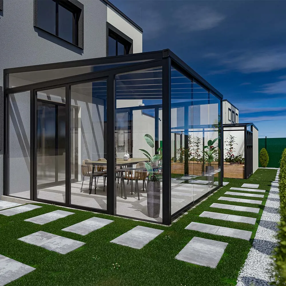 3D vizualizace – zimní zahrada ve dne